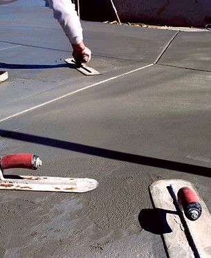 Smoothing Concrete