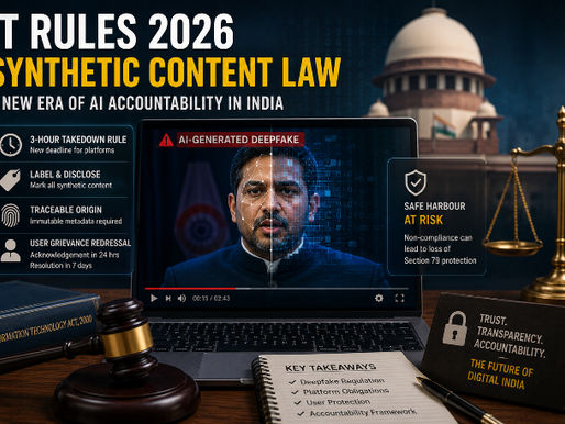 India's IT Rules 2026: What the Synthetic Content Law Means for Platforms, Lawyers, and Users