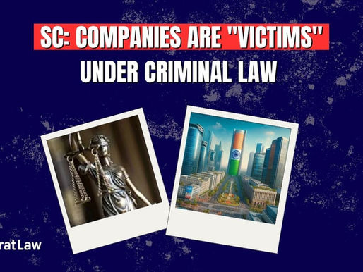 SC: Companies are "Victims" Under Criminal Law