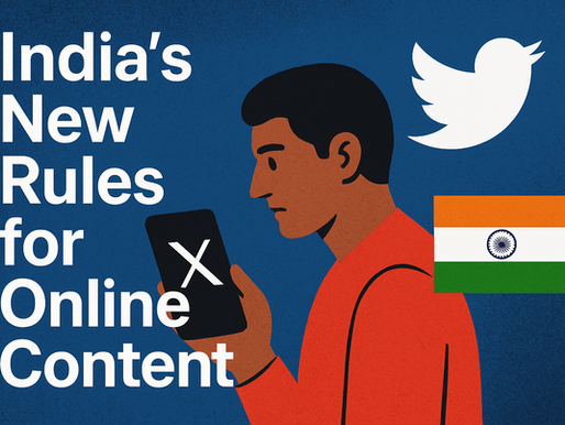 India's New Rules for Online Content