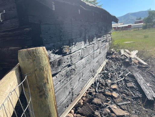 Lima Volunteer Fire Department Responds To Fire Caused By Arcing Transformer