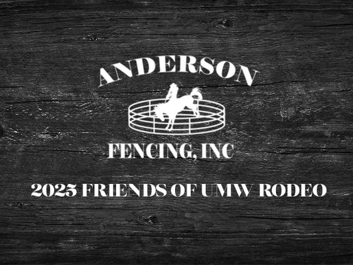 Anderson Fencing Honored As “Friends of UMW Rodeo” At 2025 Rodeo Banquet