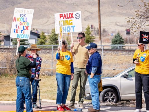 “No Kings” Protest Returns to Dillon’s Kiwanis Park (Photo Gallery)
