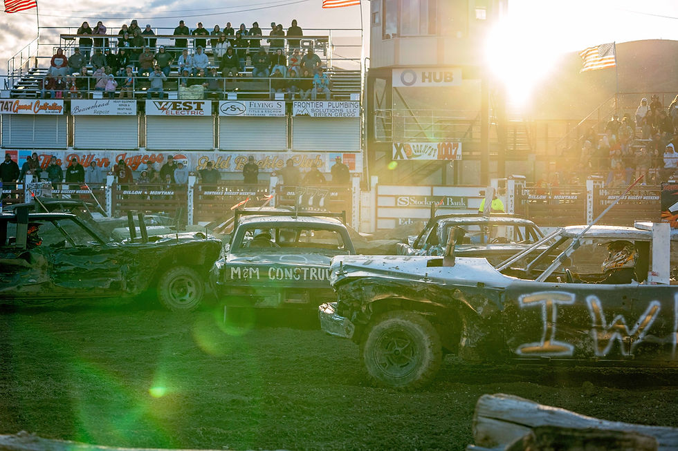 53rd Annual Jaycee Demolition Derby Delivers Thrills at Beaverhead County Fairgrounds (Photo Gallery)