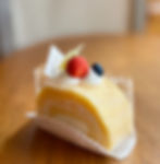 しっとりチーズのロールケーキ