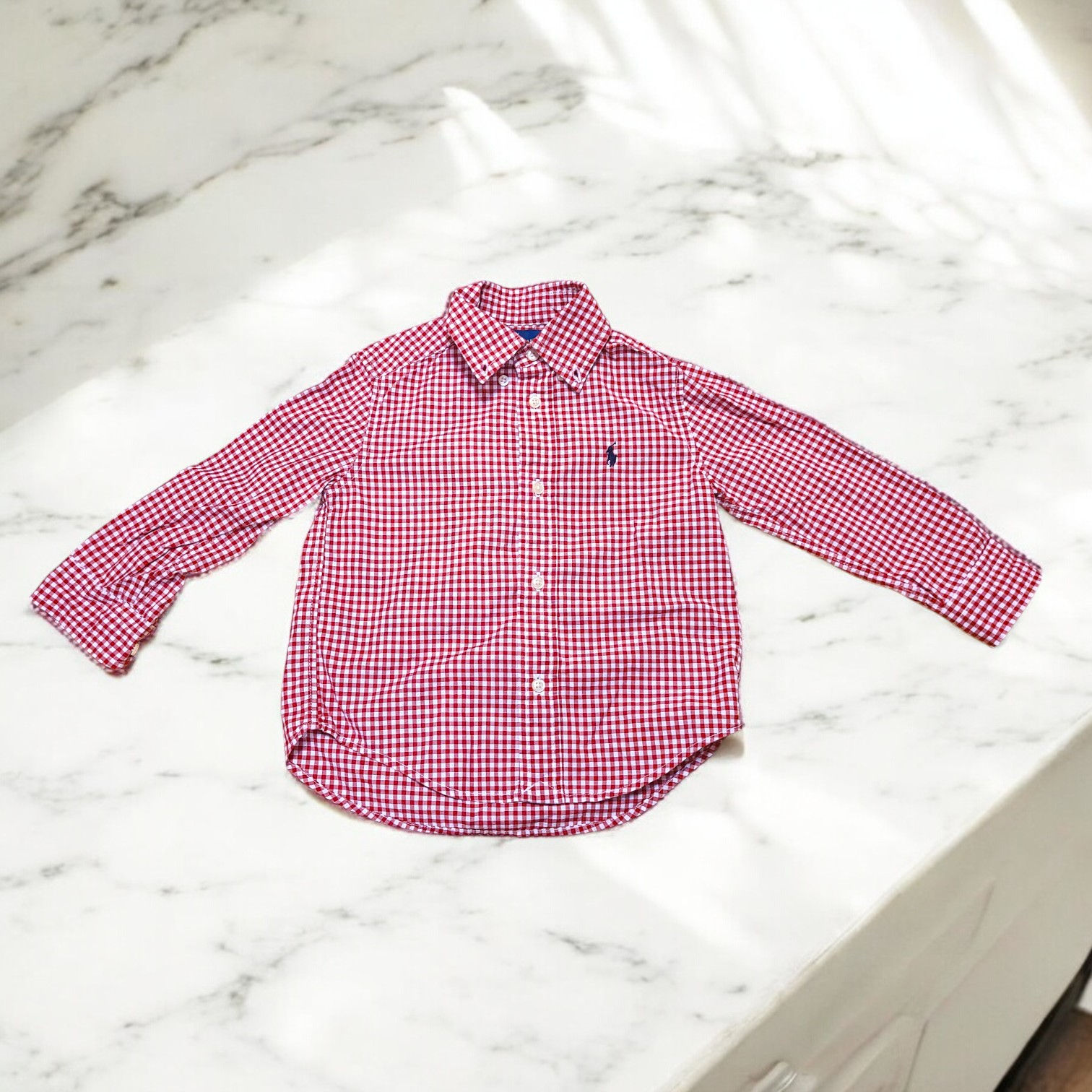 2 ans (2T) -RALPH LAUREN - chemise propre en super état!