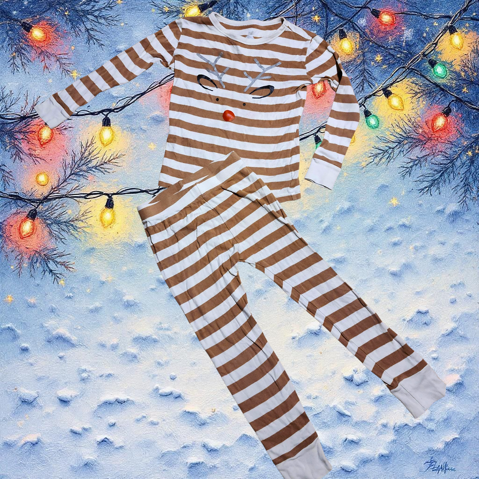 6 ans - GAP - pyjama mince de Noël