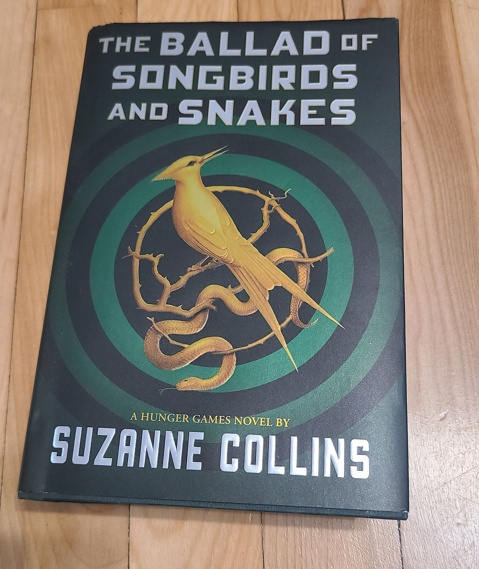 Anglais - HUNGER GAMES - the ballad of songbirds and snakes