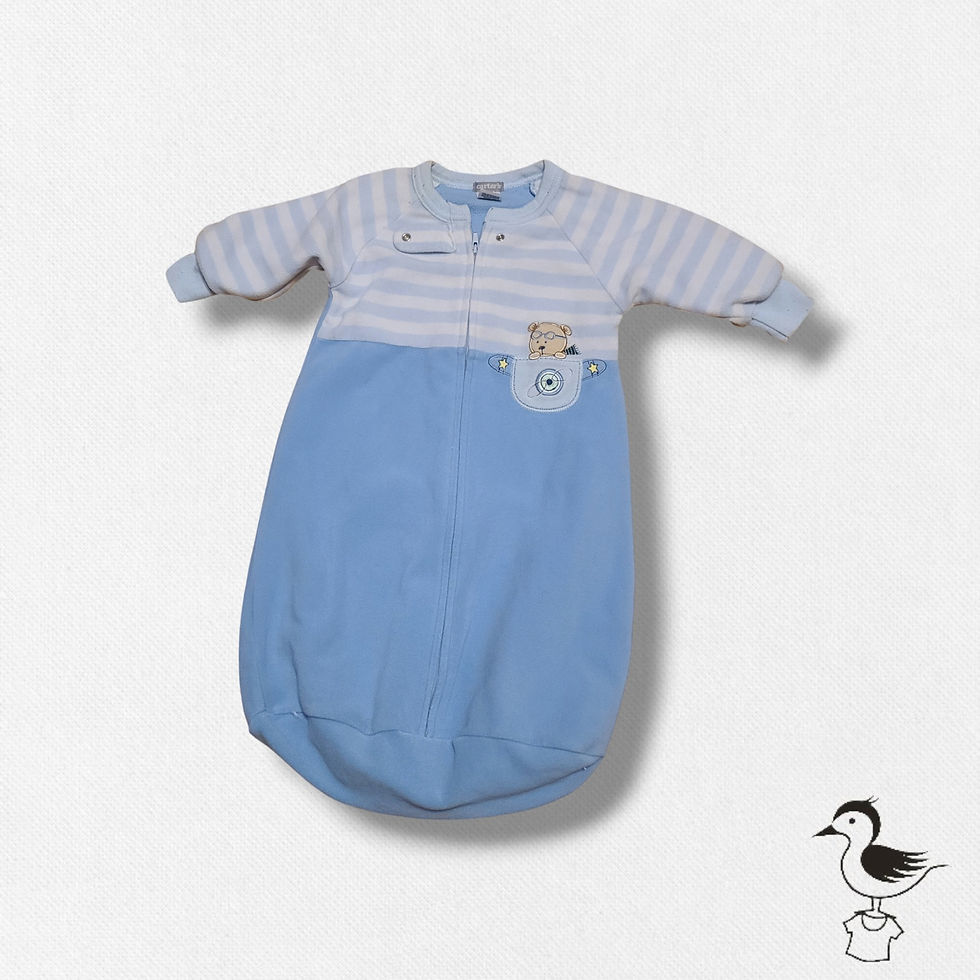 0-6 mois - CARTERS - dormeuse douce et pas trop épaisse, pas trop mince!