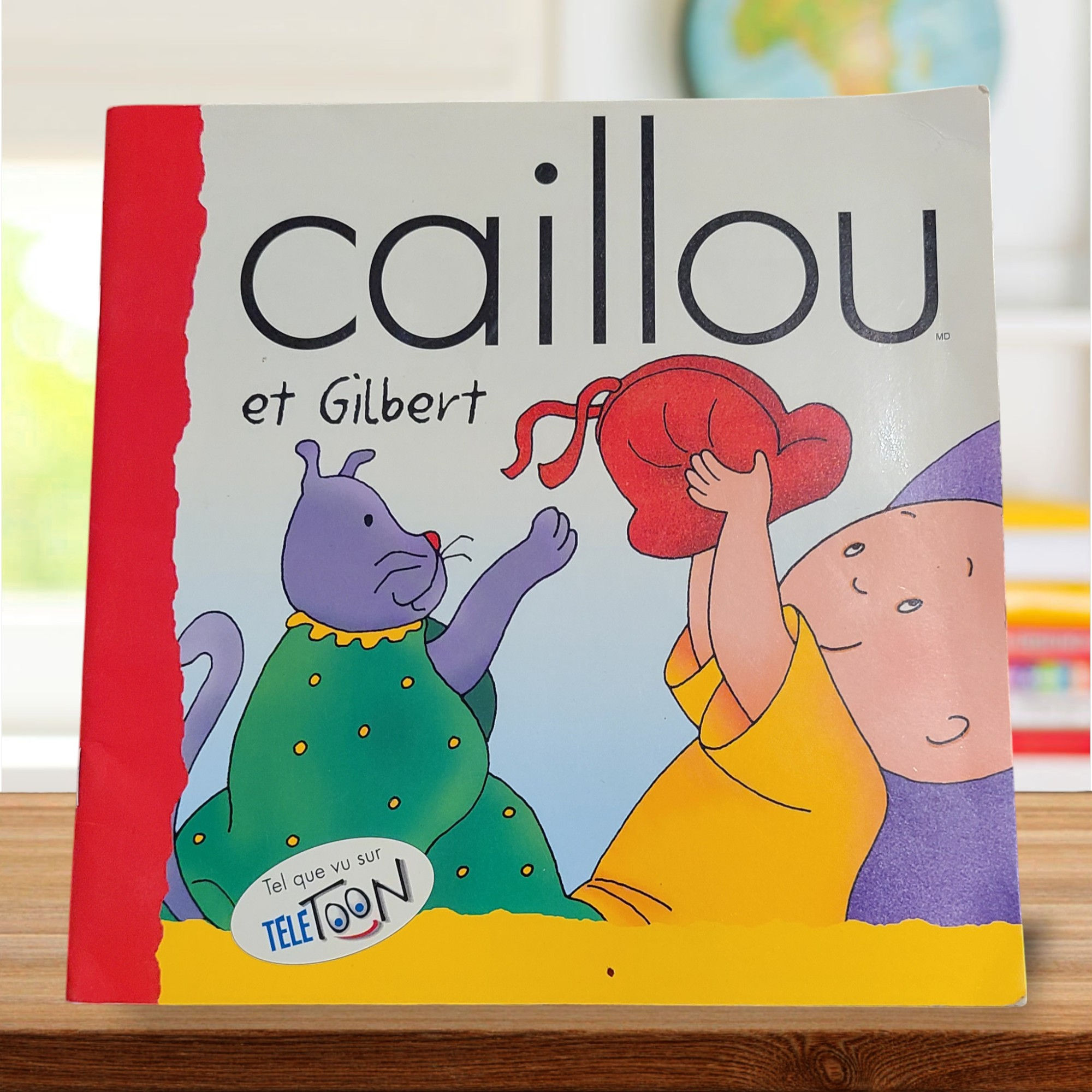 Caillou et Gilbert - couverture souple