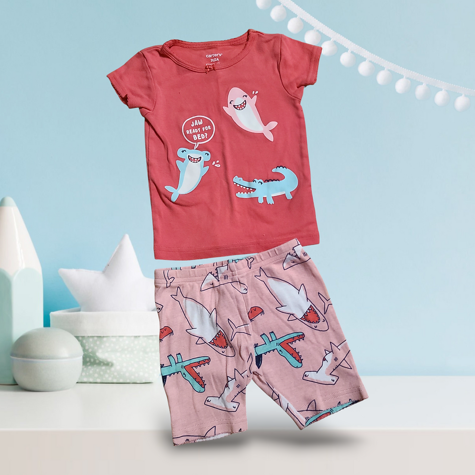 2T - CARTER'S - pyjama léger short