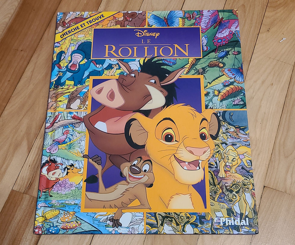Cherche et trouve roi lion! ♥️