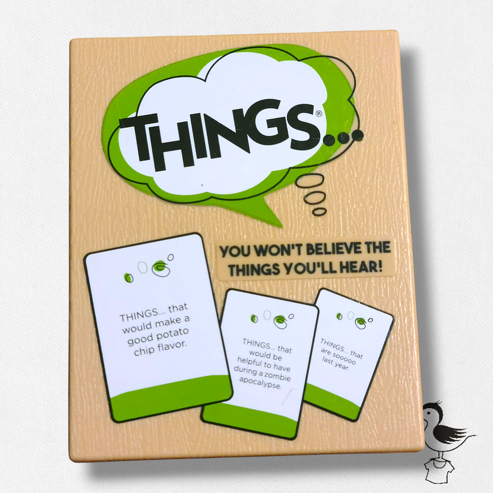 ANGLAIS - Things - jeu de cartes 14 ans +