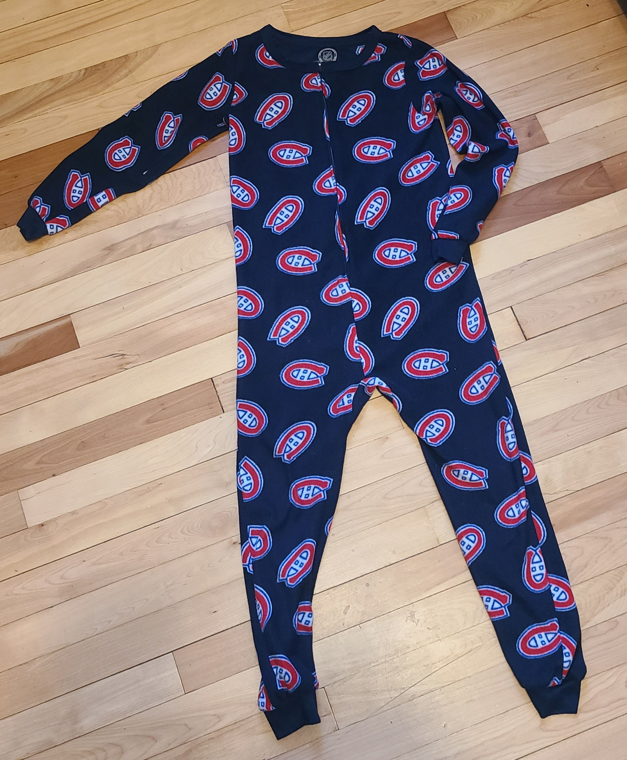 7-8 ans - pyjama des canadiens
