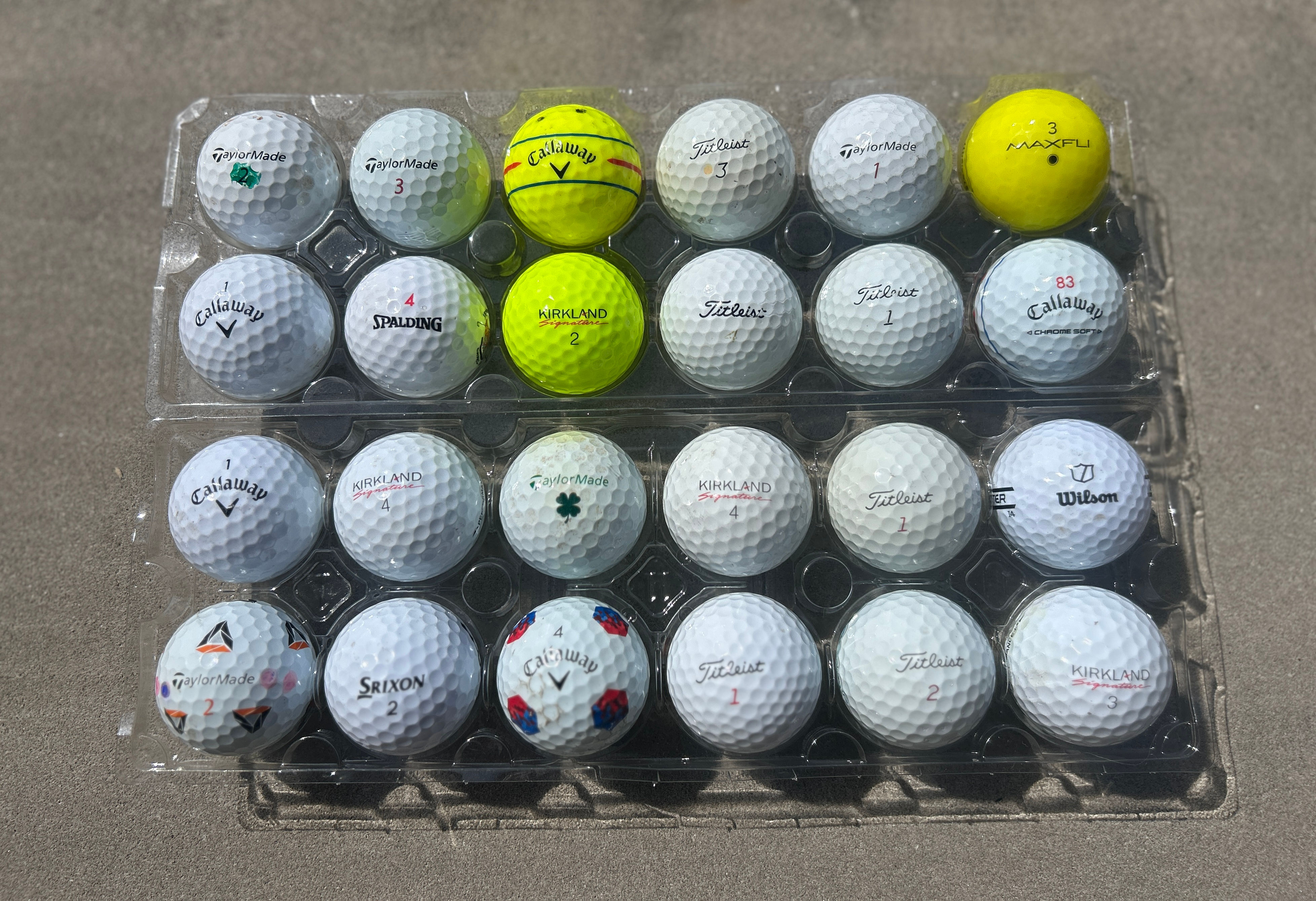Practice Golf Balls (Used)