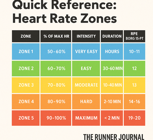 running Zones Explained: What They Are and Why They Matter