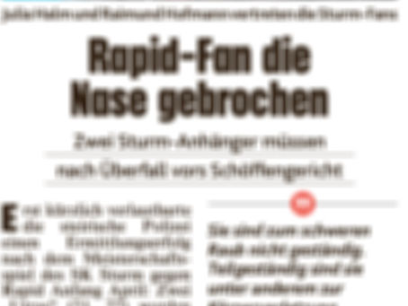 Anklage nach Fan-Zwischenfall