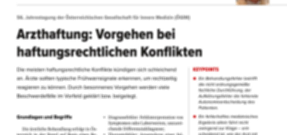 Arzthaftung: Wenn aus medizinischen Fehlern rechtliche Folgen werden