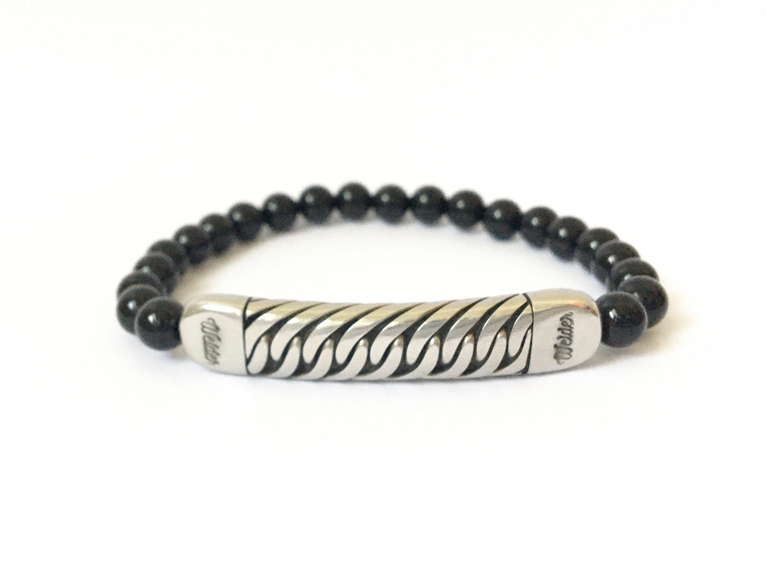 Crossover Bead Bracelet 