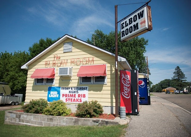 Hamburger Stand called The Elbow Room