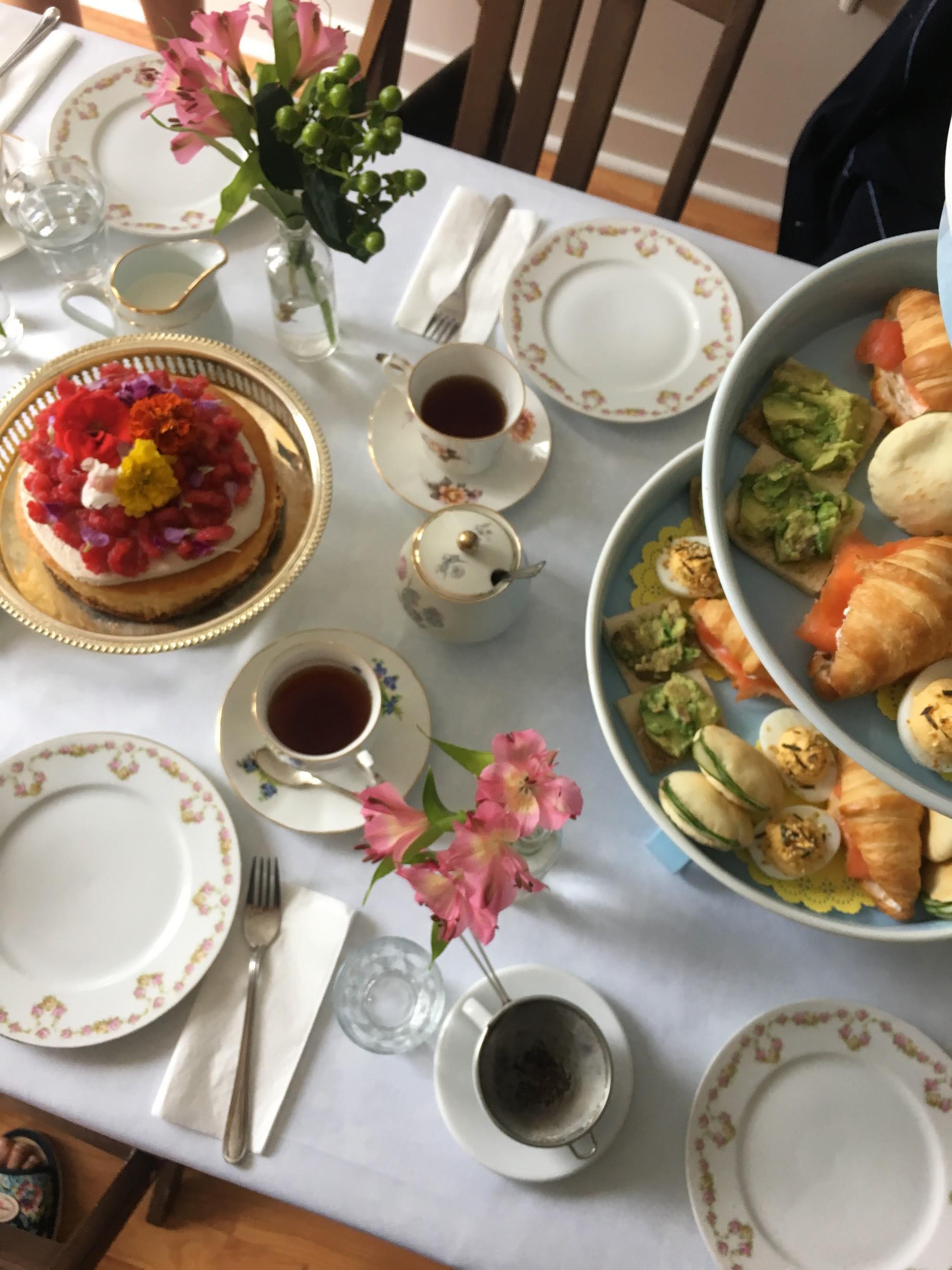 Arranged Food and Objects