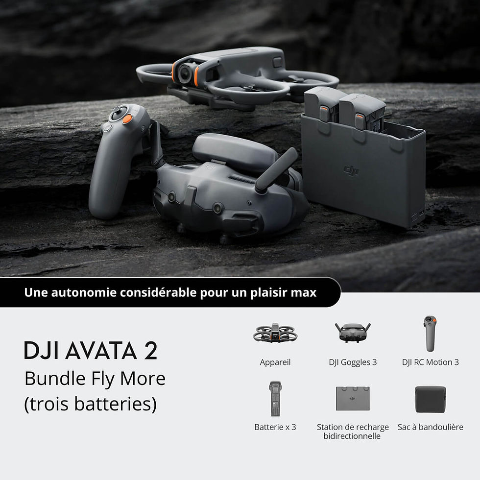 Thumbnail: Bundle Fly More DJI Avata 2 (trois batteries)
