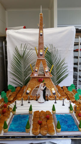 Pièce montée Tour Eiffel