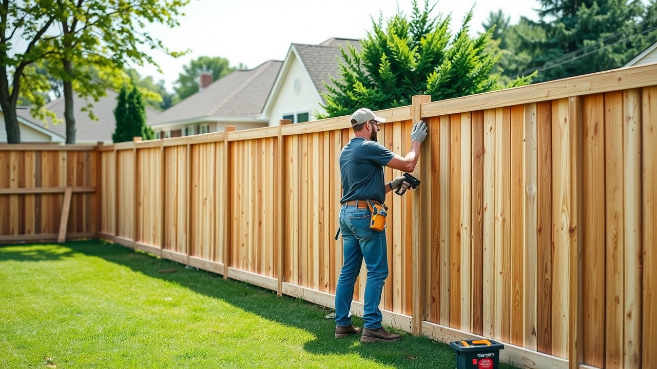professional fence installation team in Middle Tennessee, fence installation process Middle Tennessee