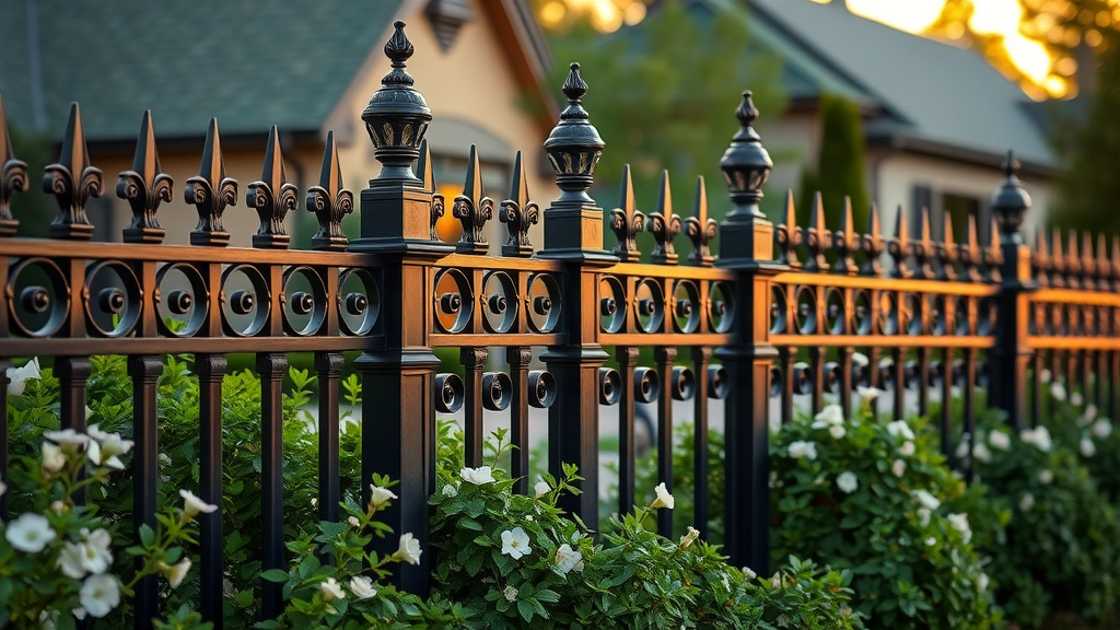 ornate aluminum fence Middle Tennessee, aluminum fence cost in Middle Tennessee