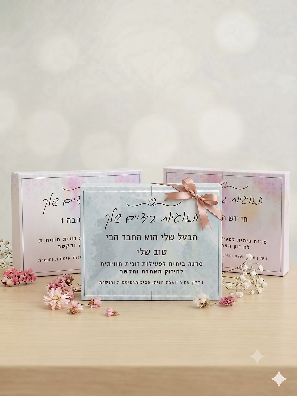 תמונה ממוזערת: ערכת הזוגיות המלאה - מארז 3 הערכות (מבצע לזמן מוגבל!)