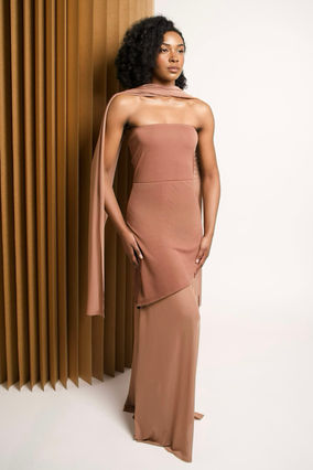 brown tone dresses New Bridesmaid Color Alert: Tawny
