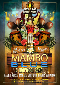 MAMBO BLUE POSTER