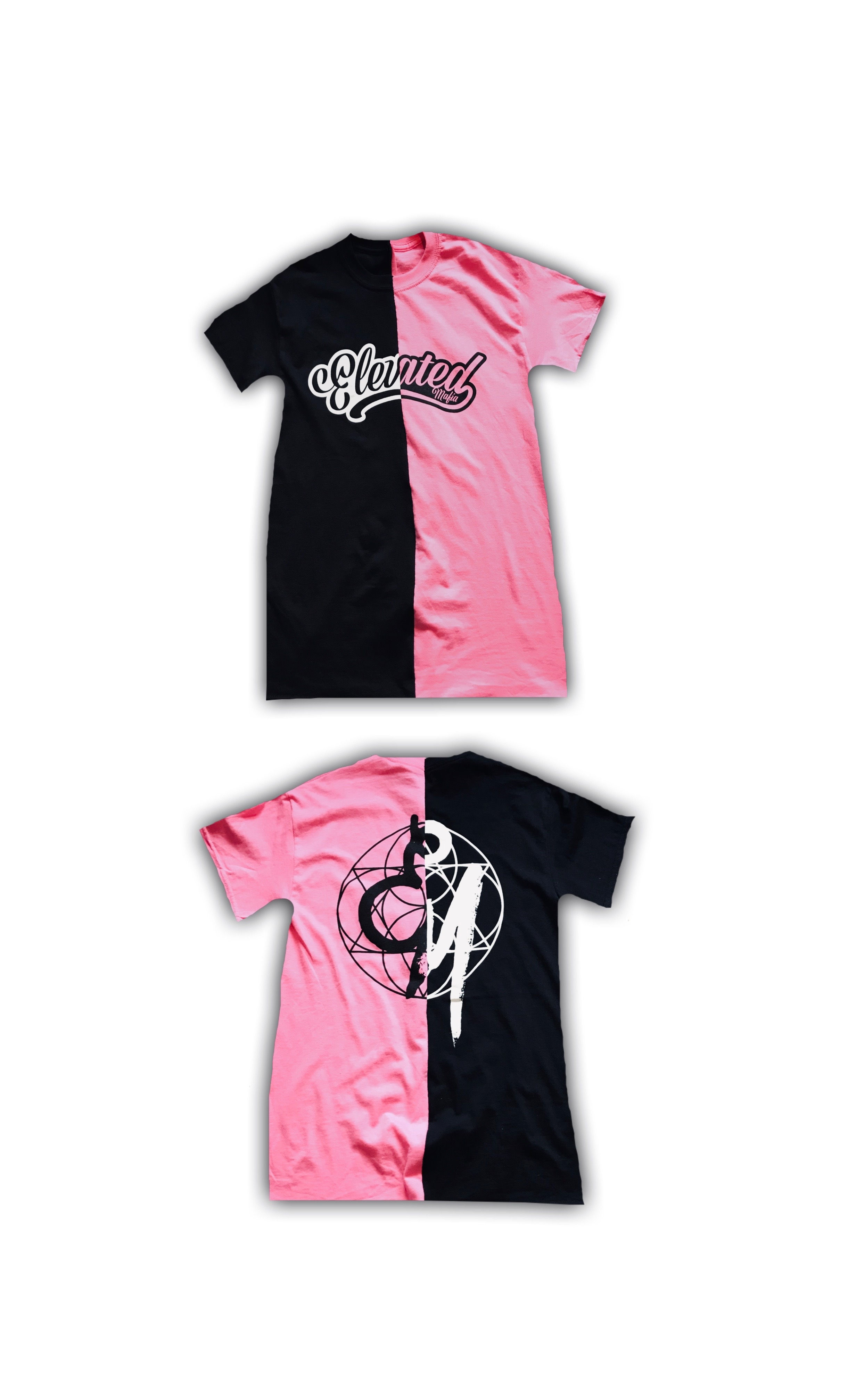 Pink Split Tee