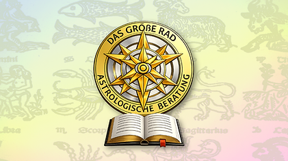 Logo ‘Das Große Rad schriftlich’ für 1 Person – ausführliche astrologische Analyse mit schriftlichem Bericht