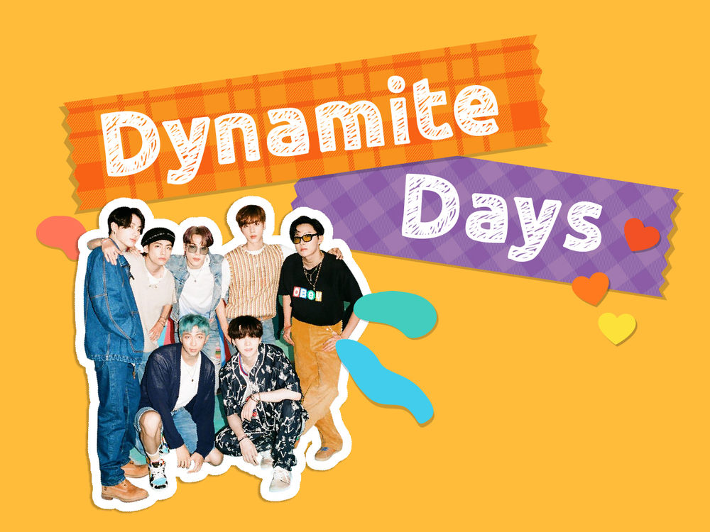Weverse magazine bastidores de "Dynamite".