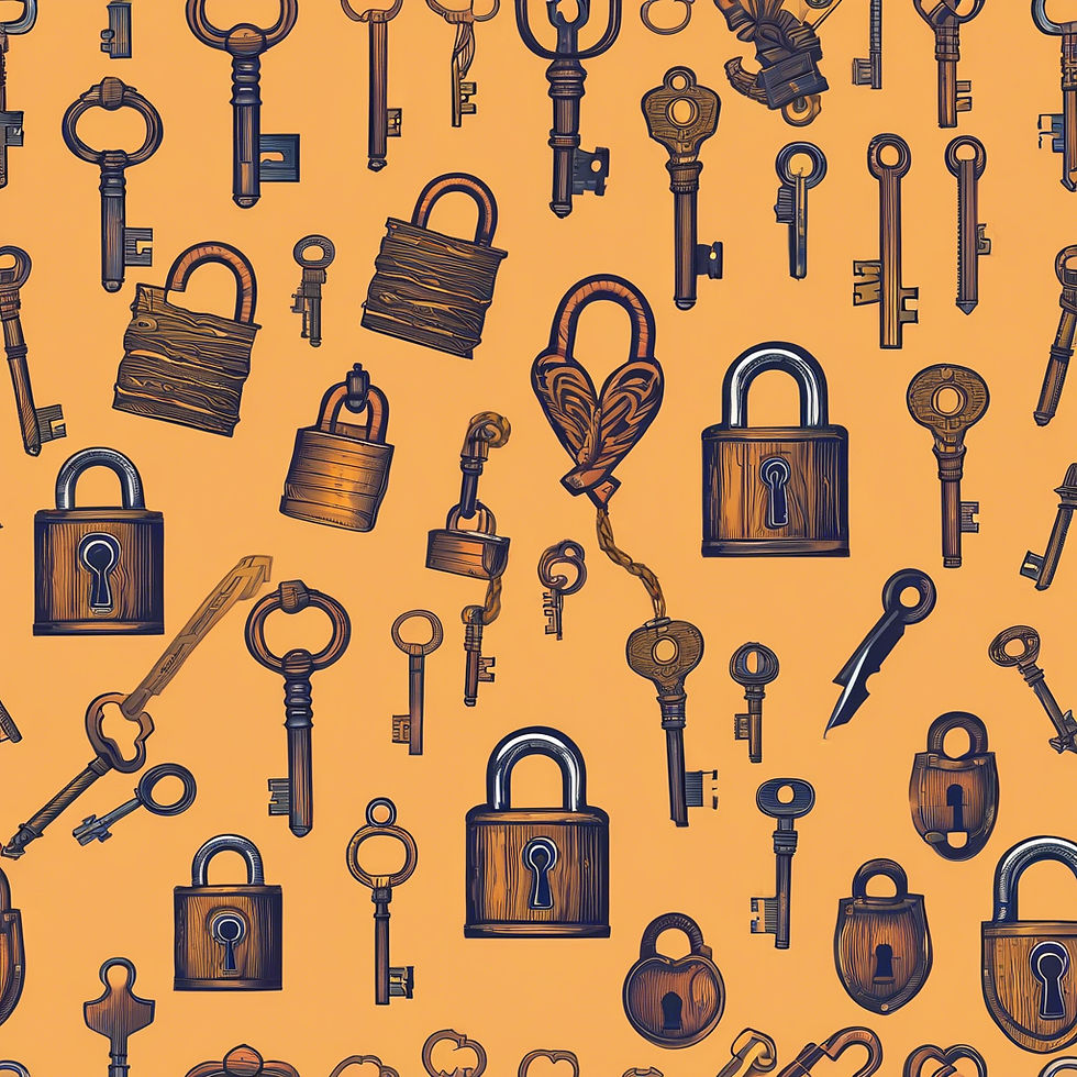 background for a escape room.  locks and keys .jpg