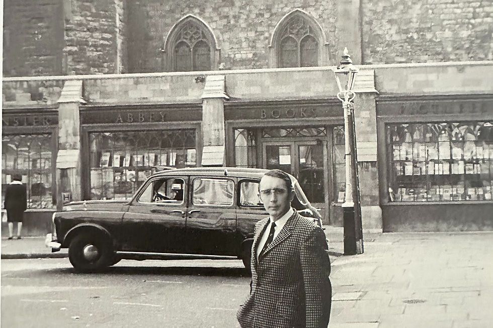 My beautiful Dad, Roger Mitchell in London in the 1970's.