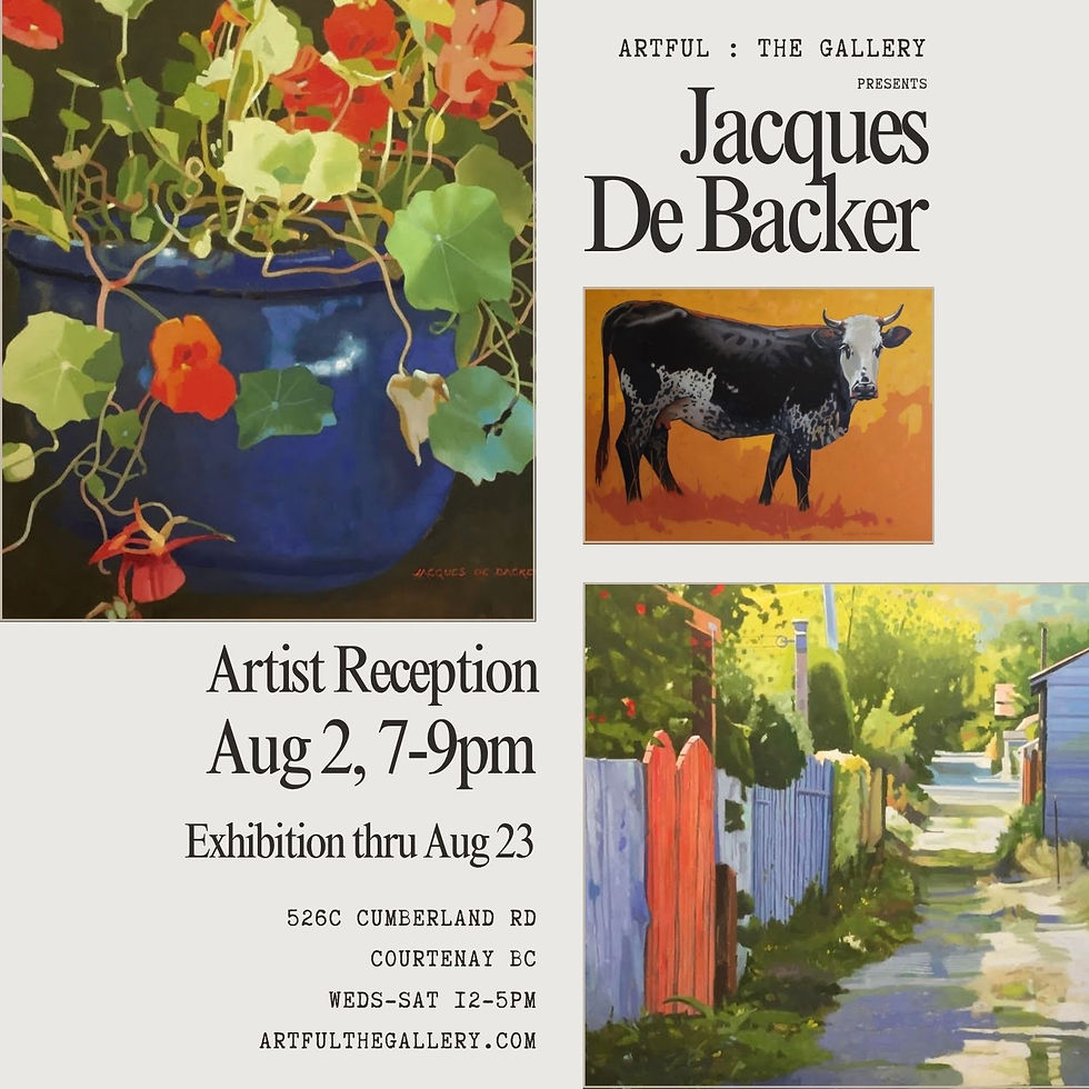 Artful The Gallery Jacques De Backer Artist Reception IN.jpg
