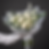 Luminous Garden White bouquet wrapped and hand-held