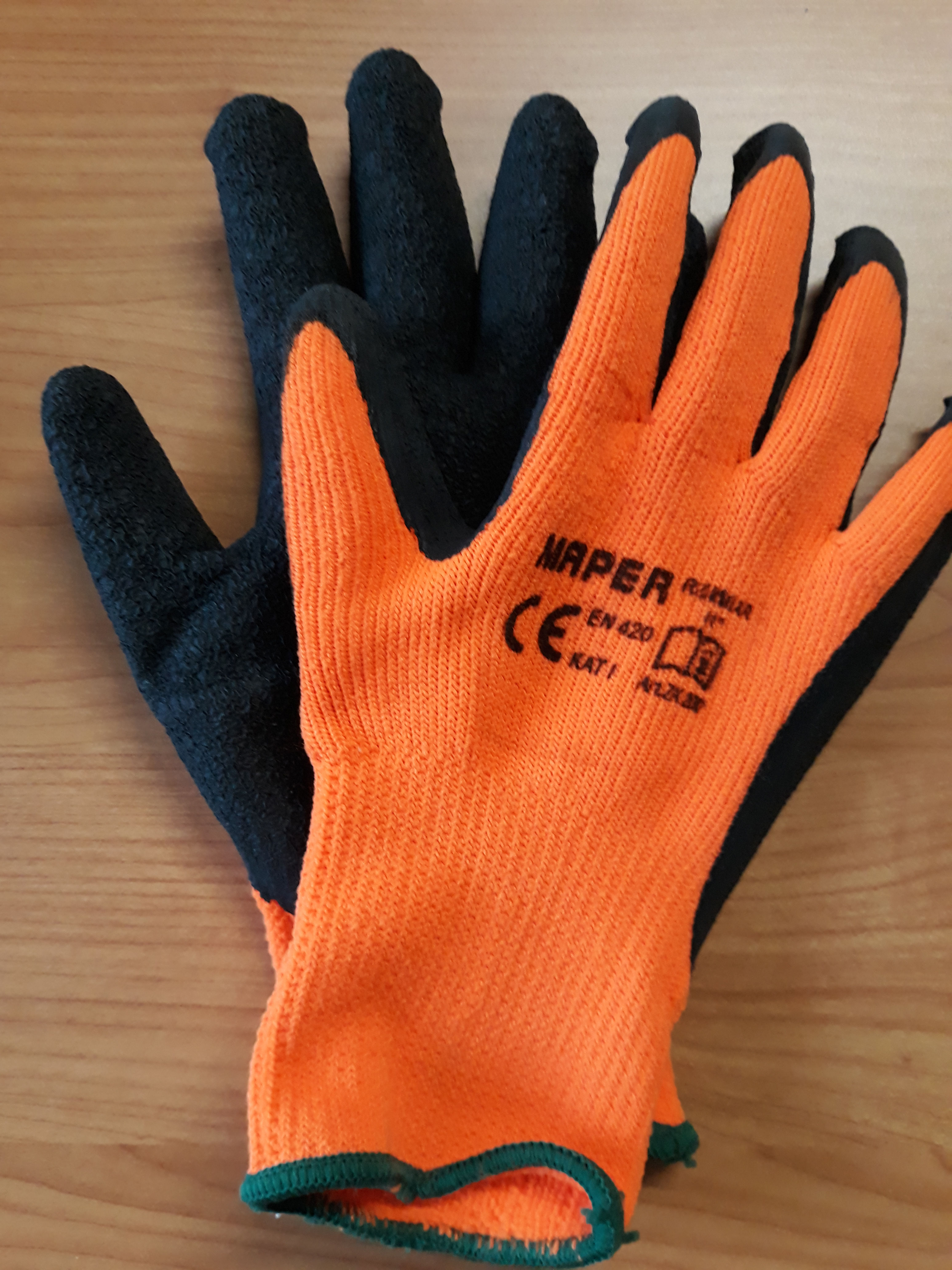 Rękawice robocze ocieplane zimowe