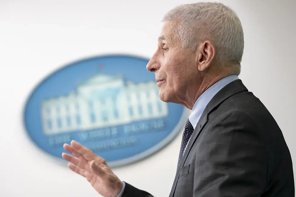 Chief White House medical adviser Dr. Anthony Fauci speaks at a White House press briefing, Nov. 22, 2022. Credit: Erin Scott/White House.