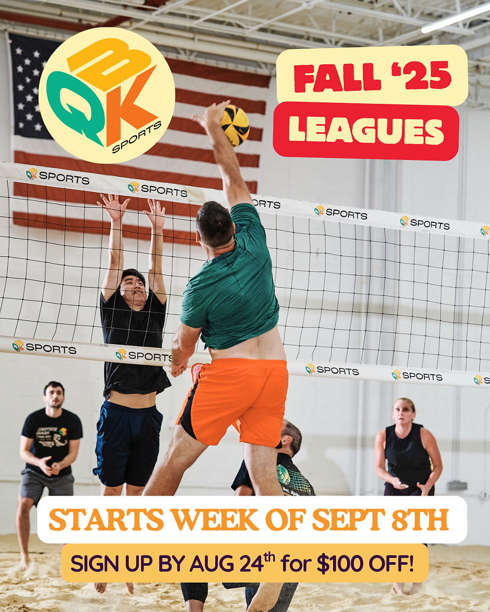QBK 2025 Fall Beach Volleyball Leagues