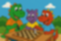 Dinosaur Chess Match in the Sun.png