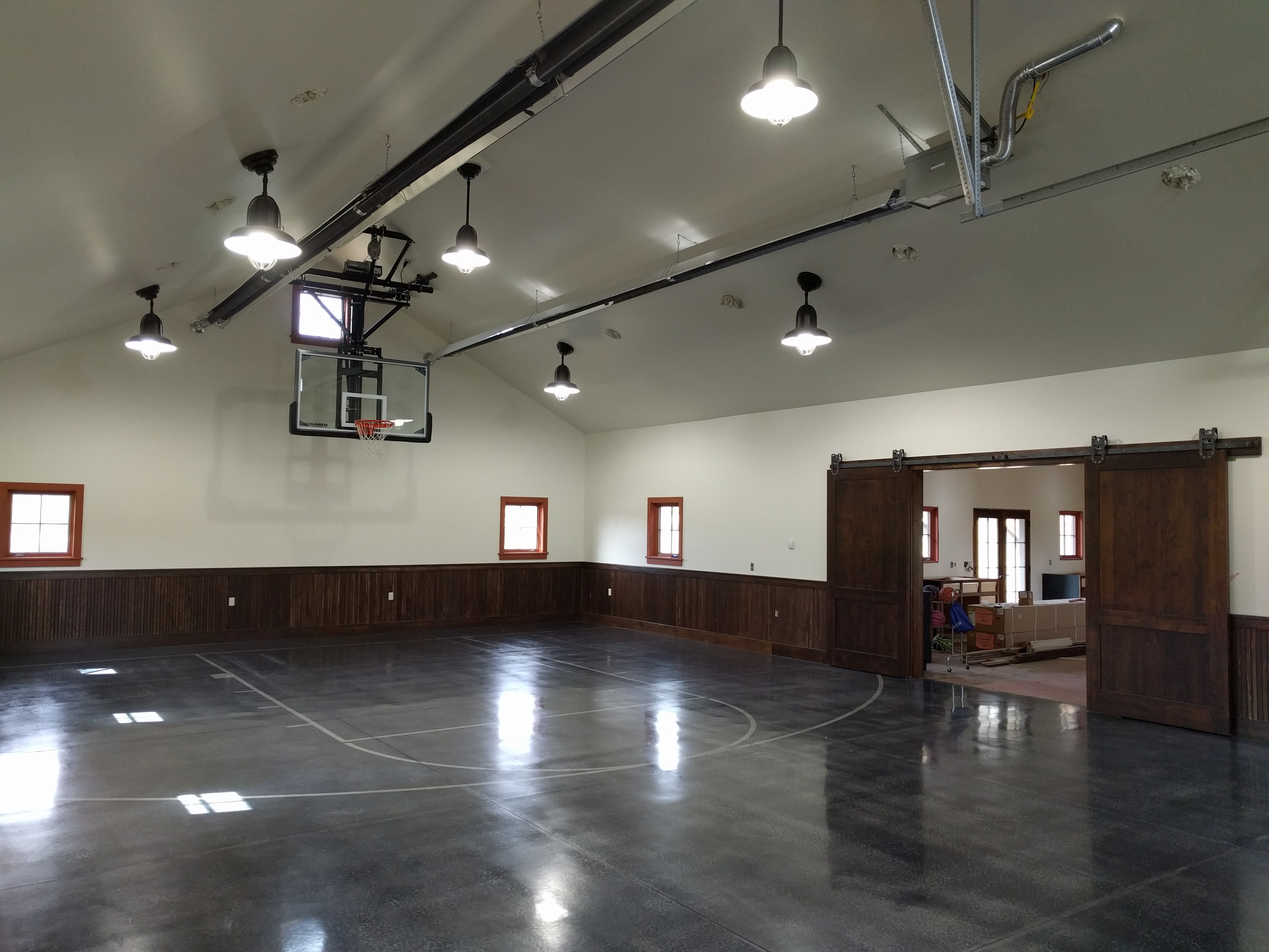 Cabin Basket ball Court