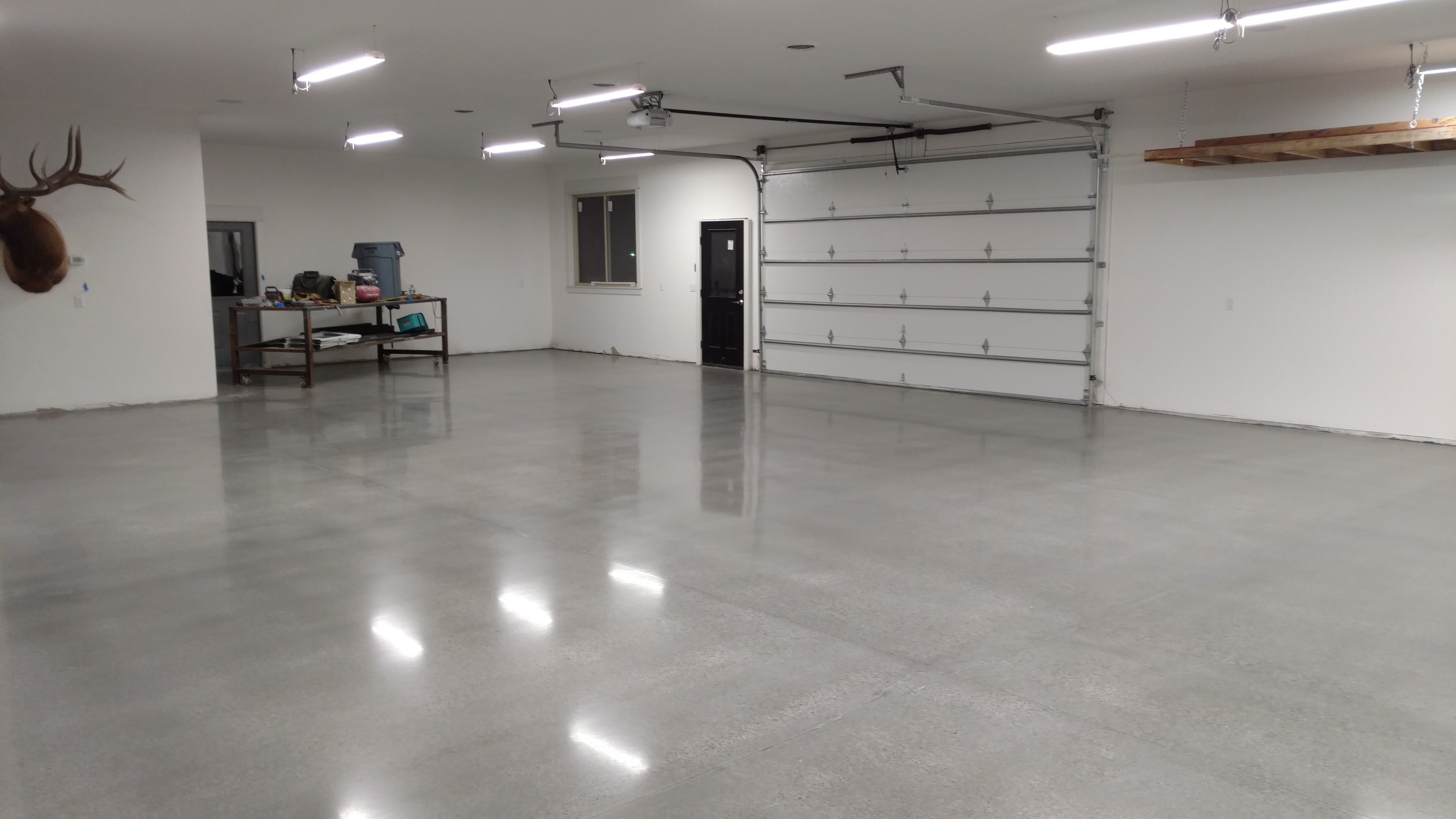 Custom Polish Concrete Garage