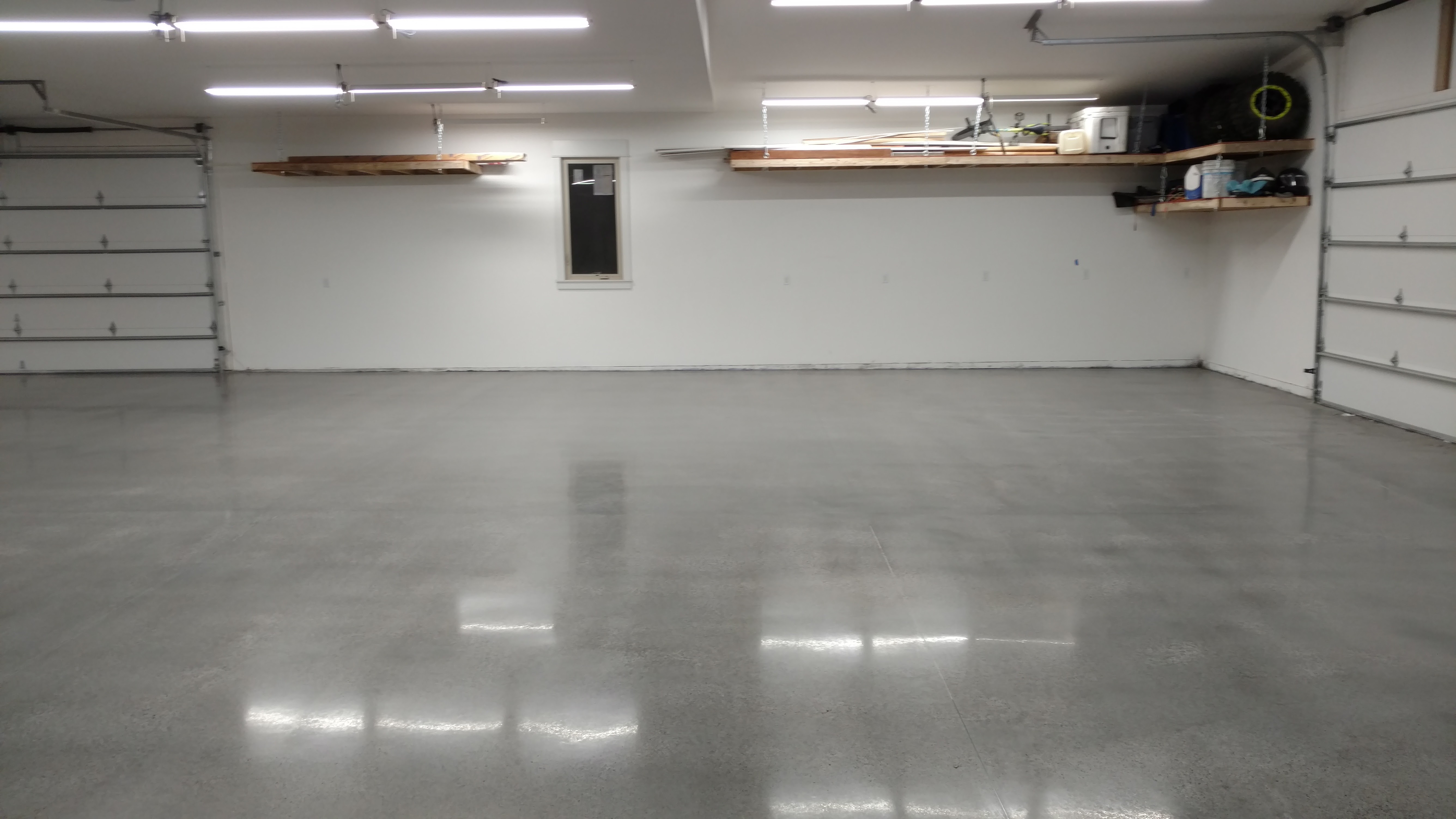 Custom Polish Concrete Garage