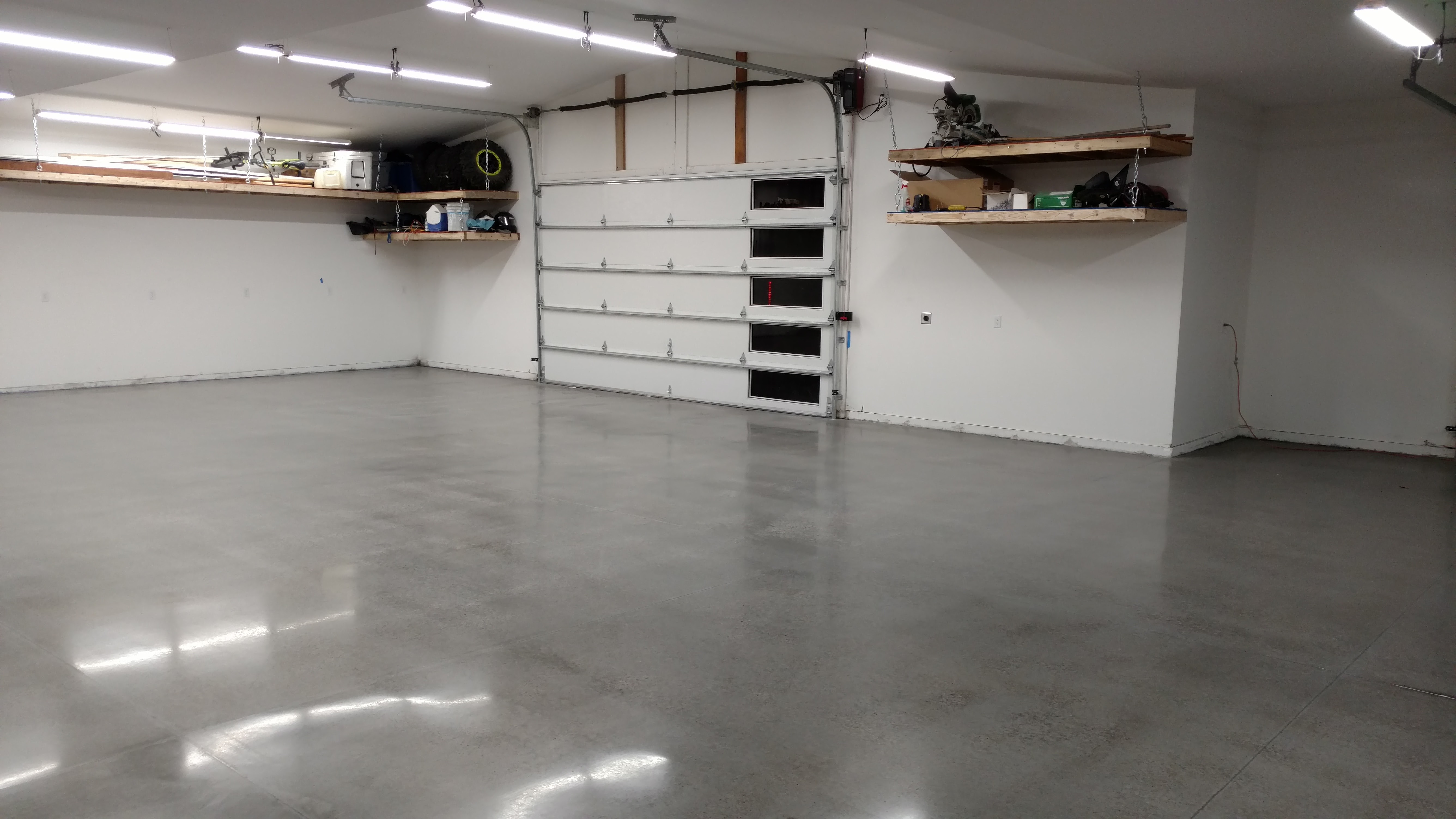 Custom Polish Concrete Garage