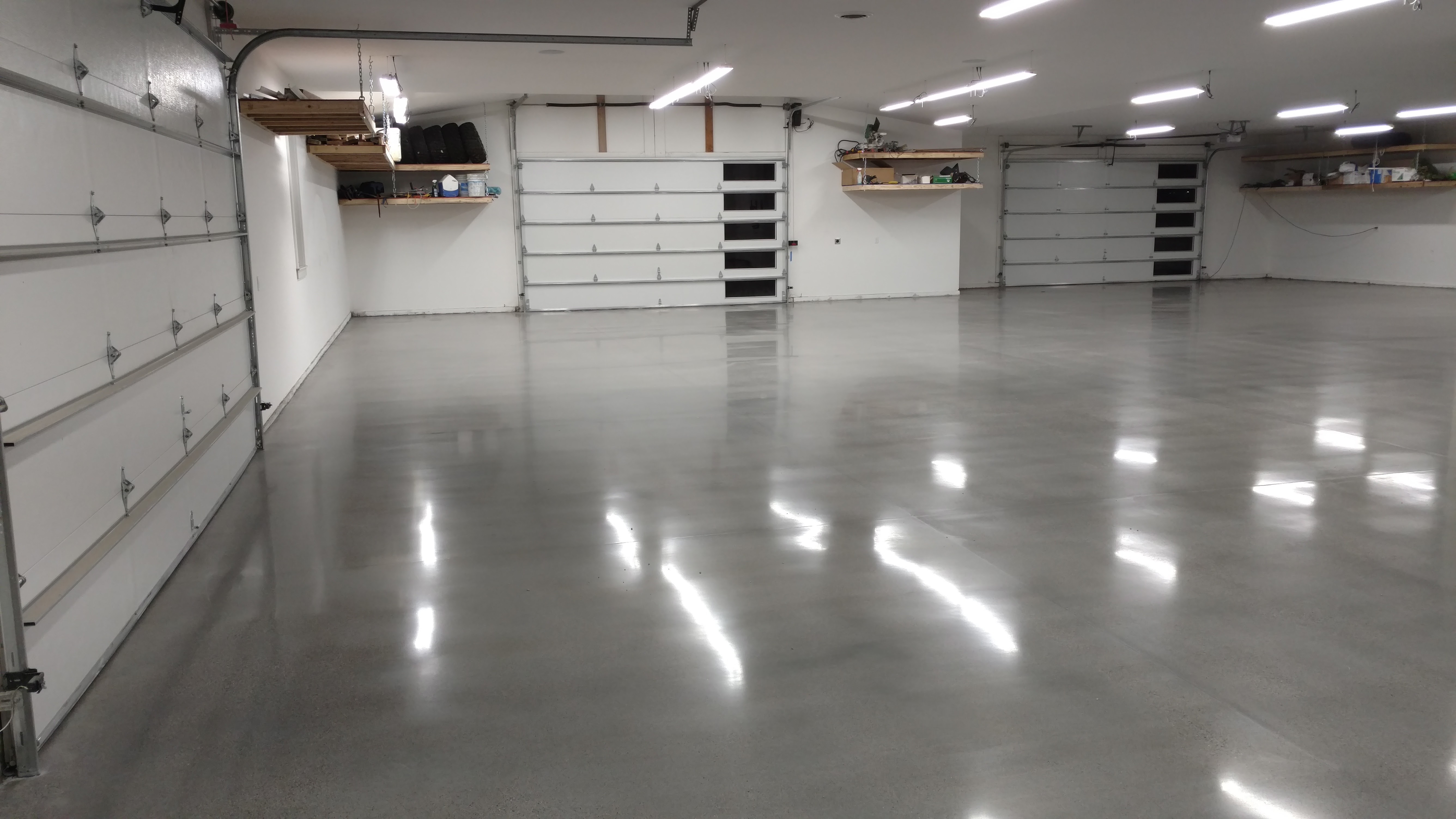 Modern Polish Concrete Garage