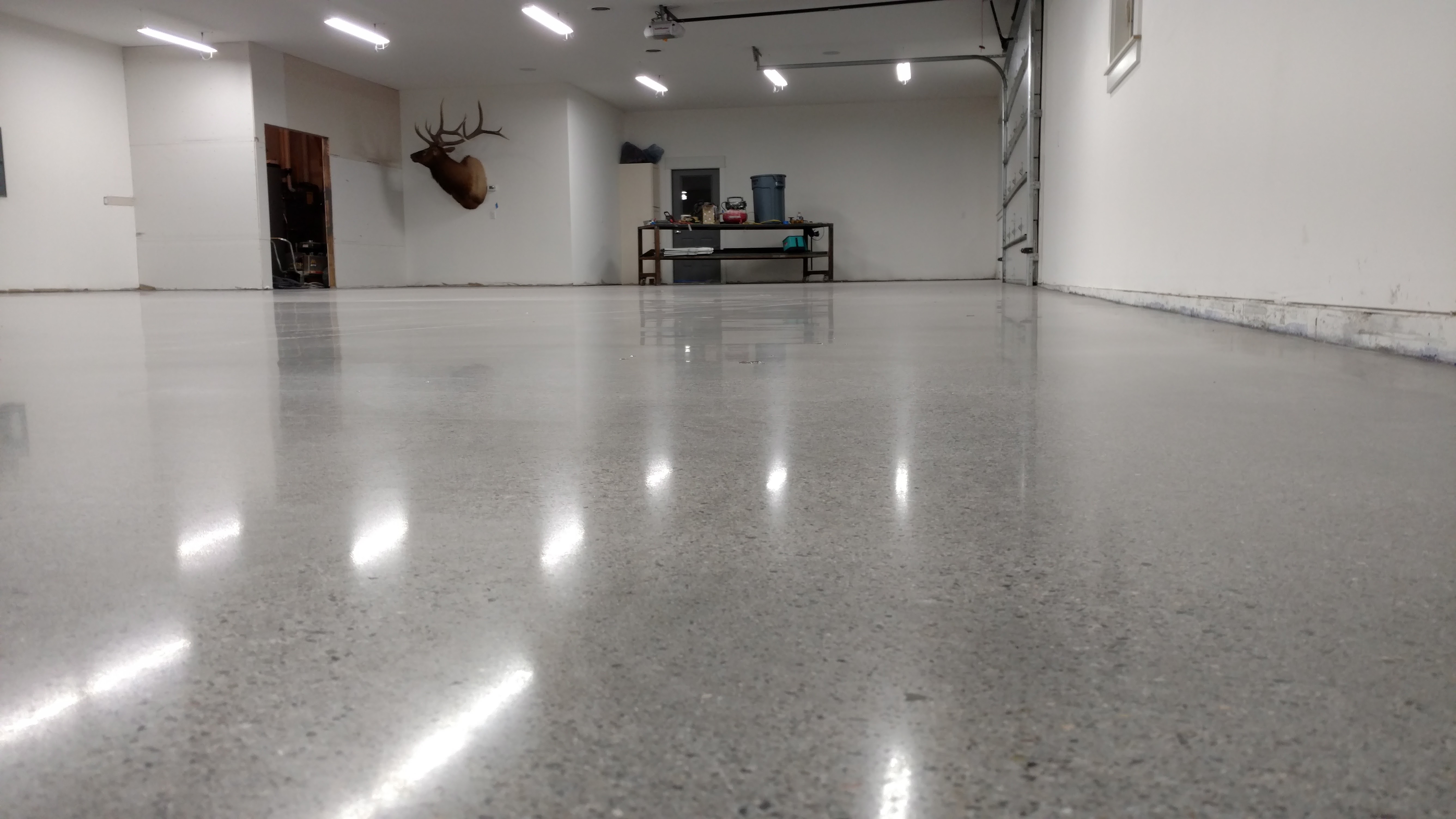 Modern Polish Concrete Garage