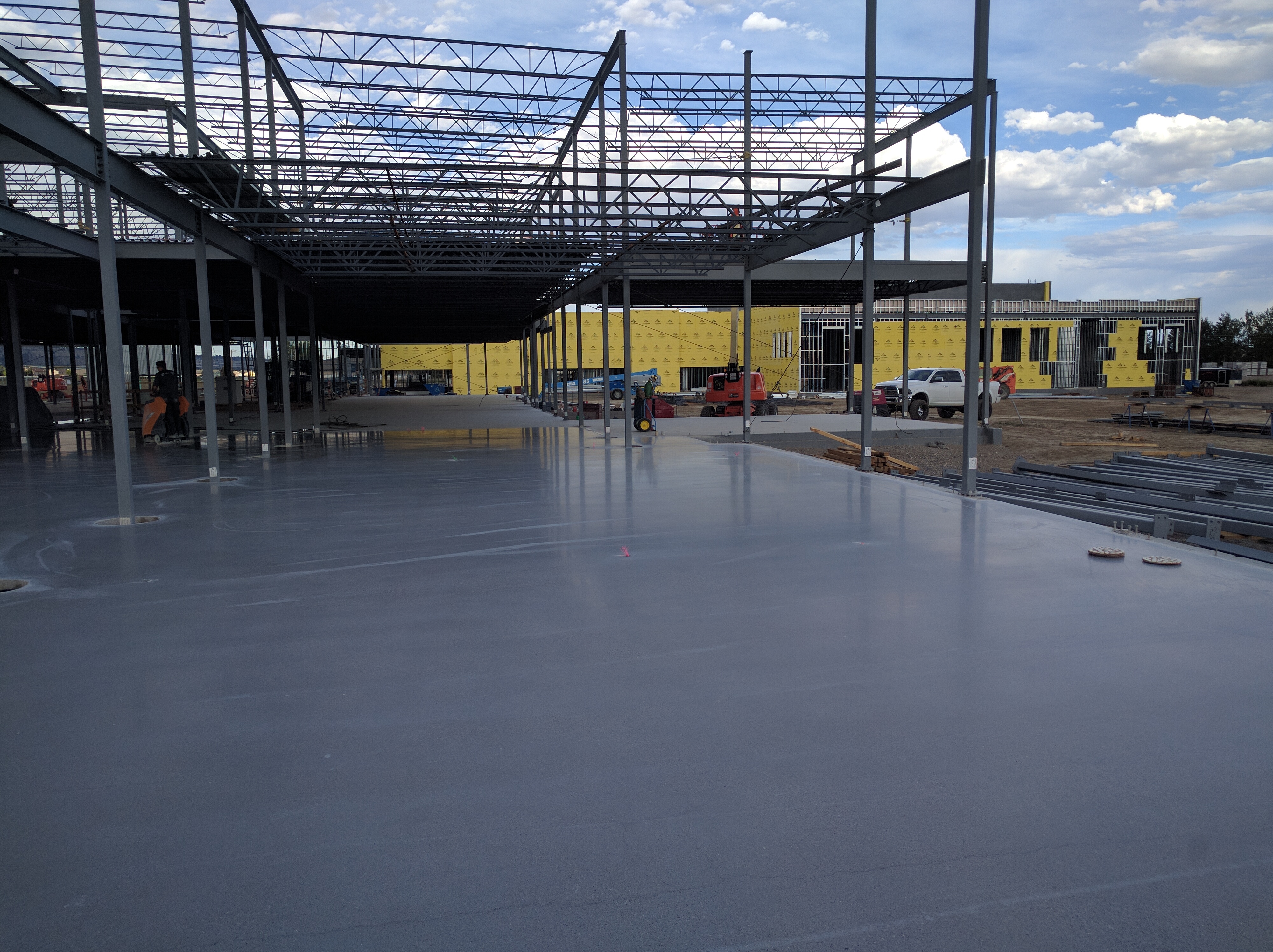 School District 2 Polish Concrete